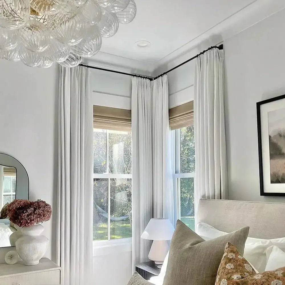 Patti Premium Belgian Linen Pleated Curtains