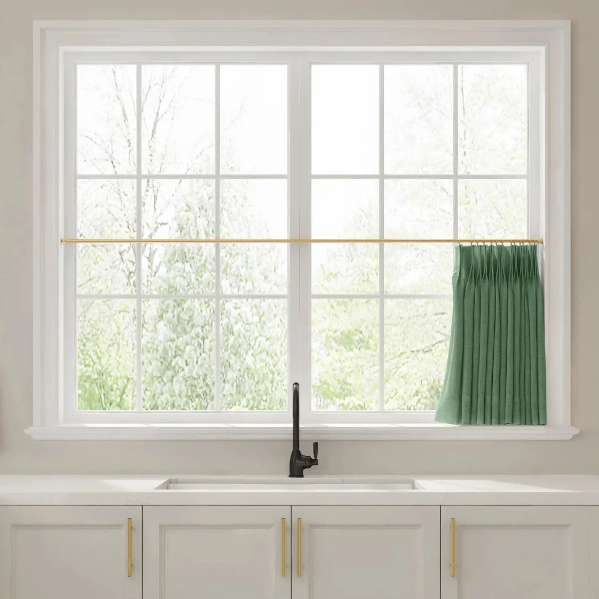 Liz Linen Cafe Curtains