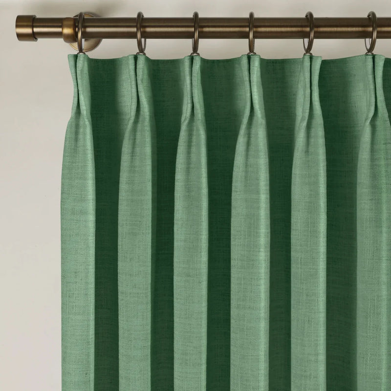 Liz Linen Pleated Curtains