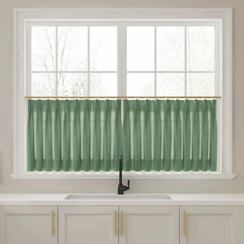 Liz Linen Cafe Curtains