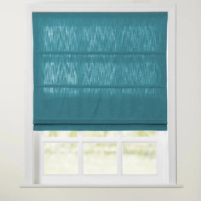 Isabella Cotton Roman Blind Cord Lift