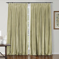 Selman Dupioni Silk Pleated Curtain