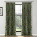 Holly Botanical Boho Pleated Curtains