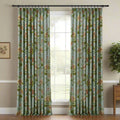 Holly Botanical Boho Pleated Curtains