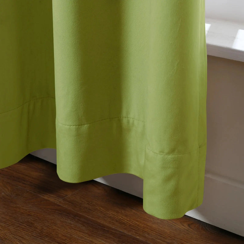 Birkin Velvet Pleated Curtains