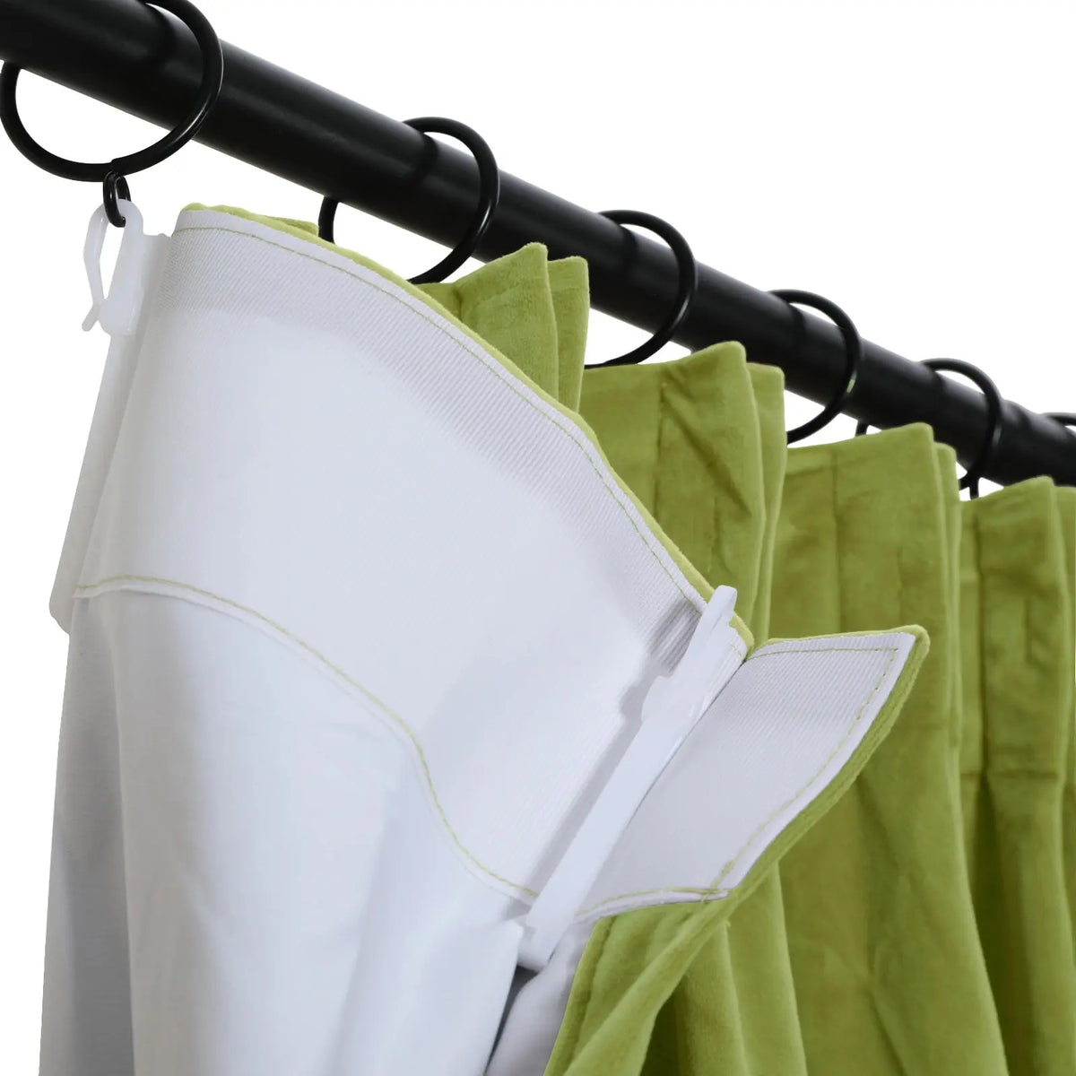 Birkin Velvet Pleated Curtains