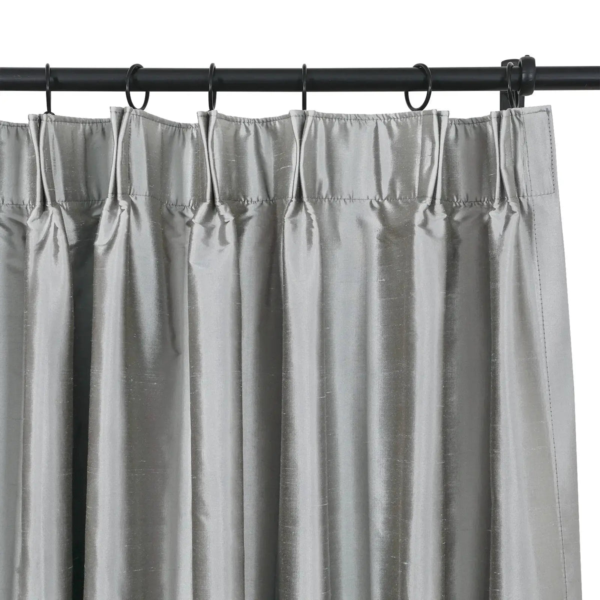 Selman Dupioni Silk Pleated Curtain