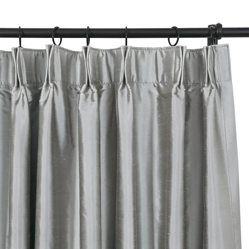 Selman Dupioni Silk Pleated Curtain