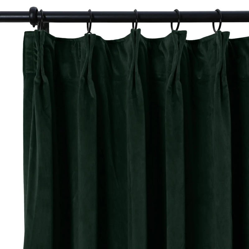 Birkin Velvet Pleated Curtains