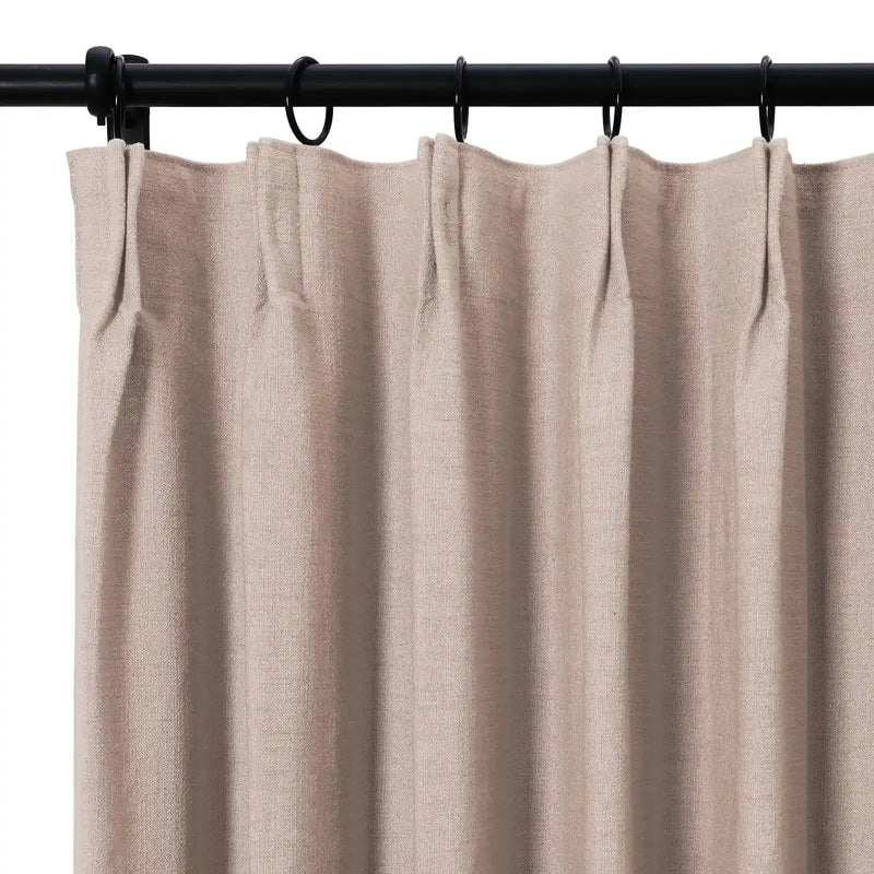Isabella Heavyweight Cotton Pleated Curtains