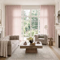 Isabella Cotton S-fold Curtains with Belt Hook - Lora Track