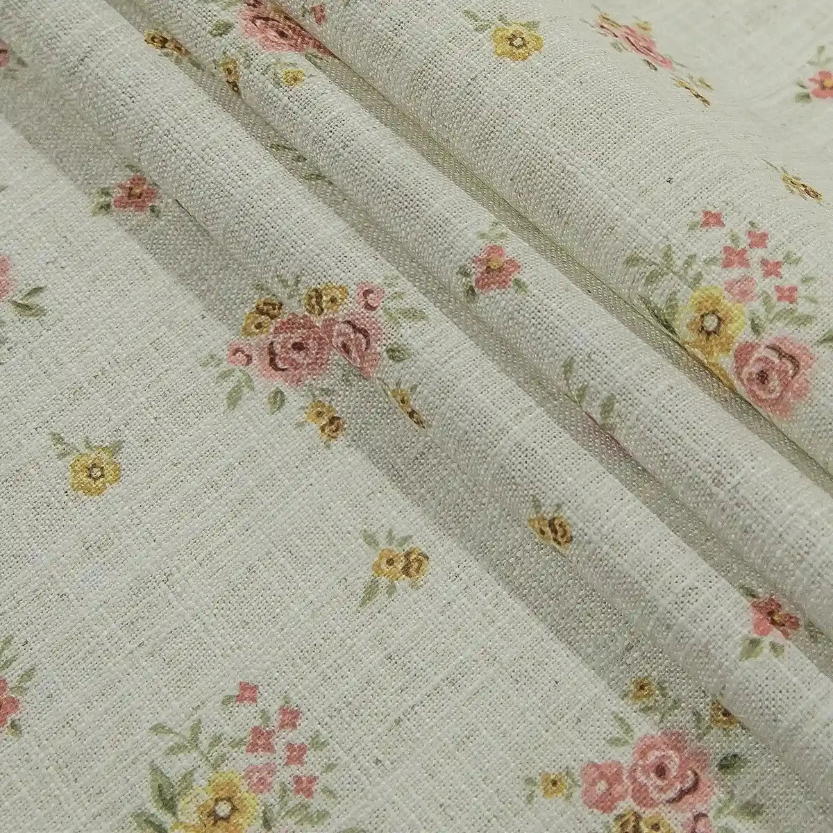 Holly Botanical Boho Pleated Curtains