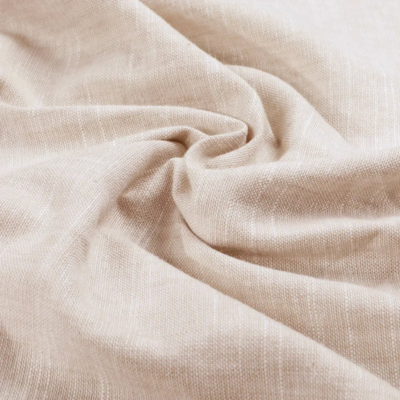 Jawara Textured Linen Cotton Tie Top Curtains