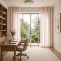 Jawara Linen Cotton S-fold Curtain with Belt Hook - Lora Track