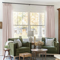 Liz Linen Pleated Curtains