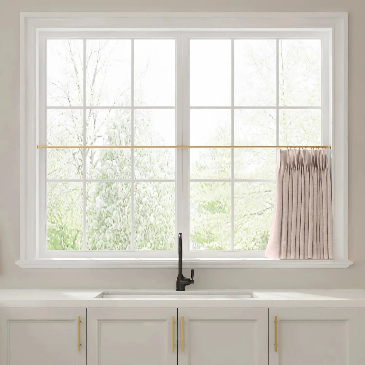 Liz Linen Cafe Curtains
