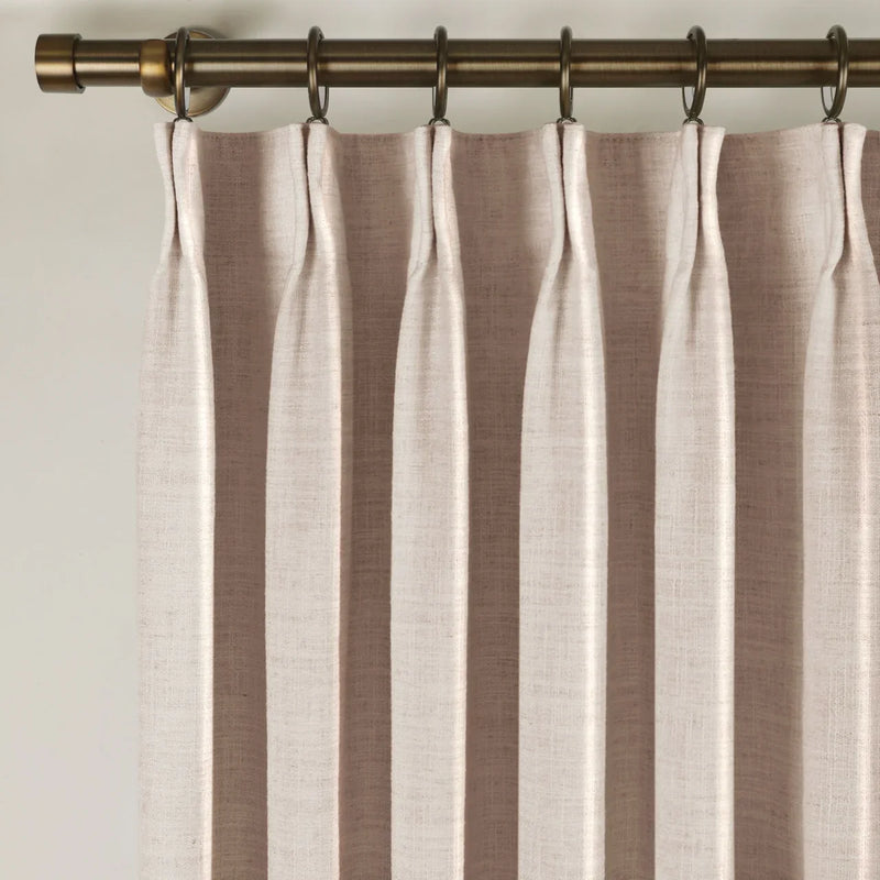 Liz Linen Pleated Curtains