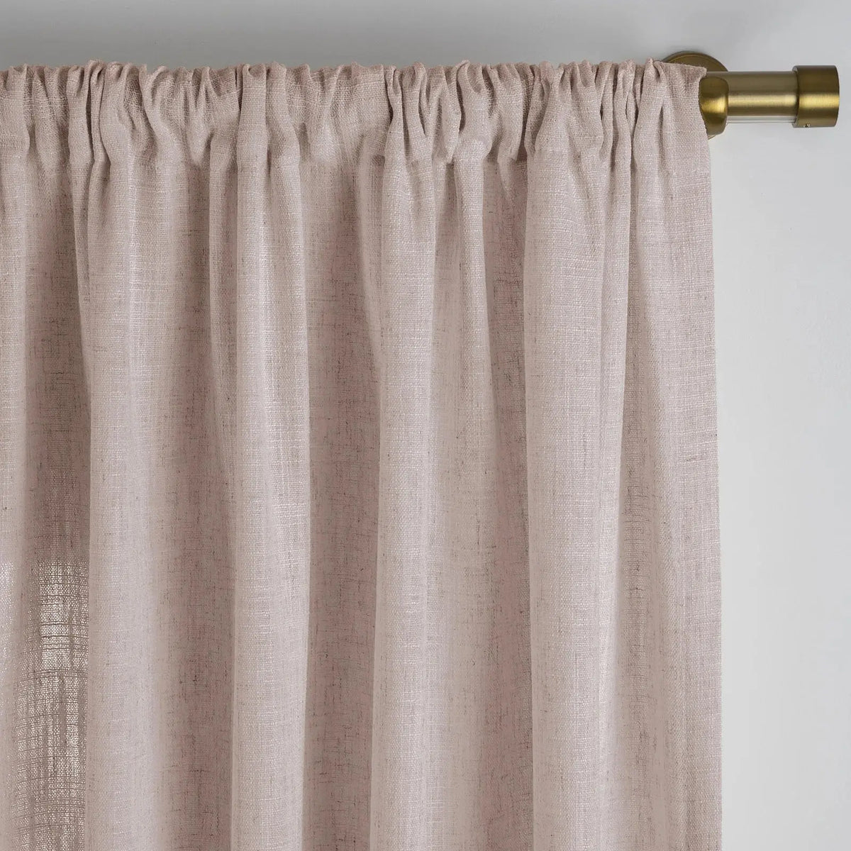 Liz Linen Soft Top Curtains