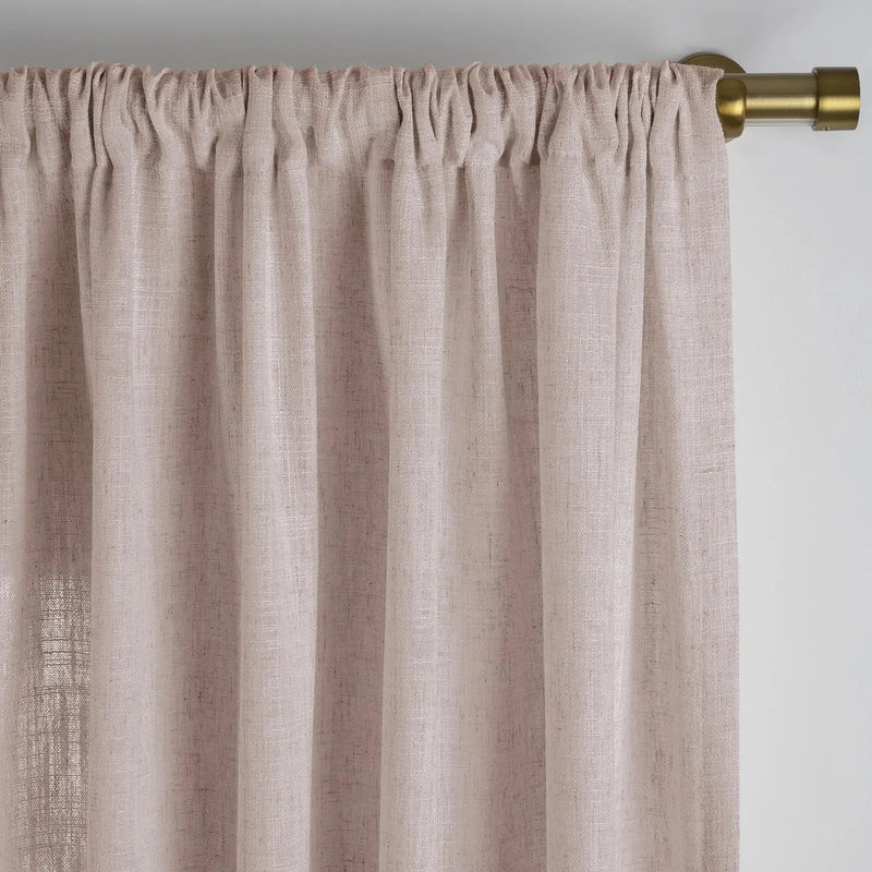 Liz Linen Soft Top Curtains
