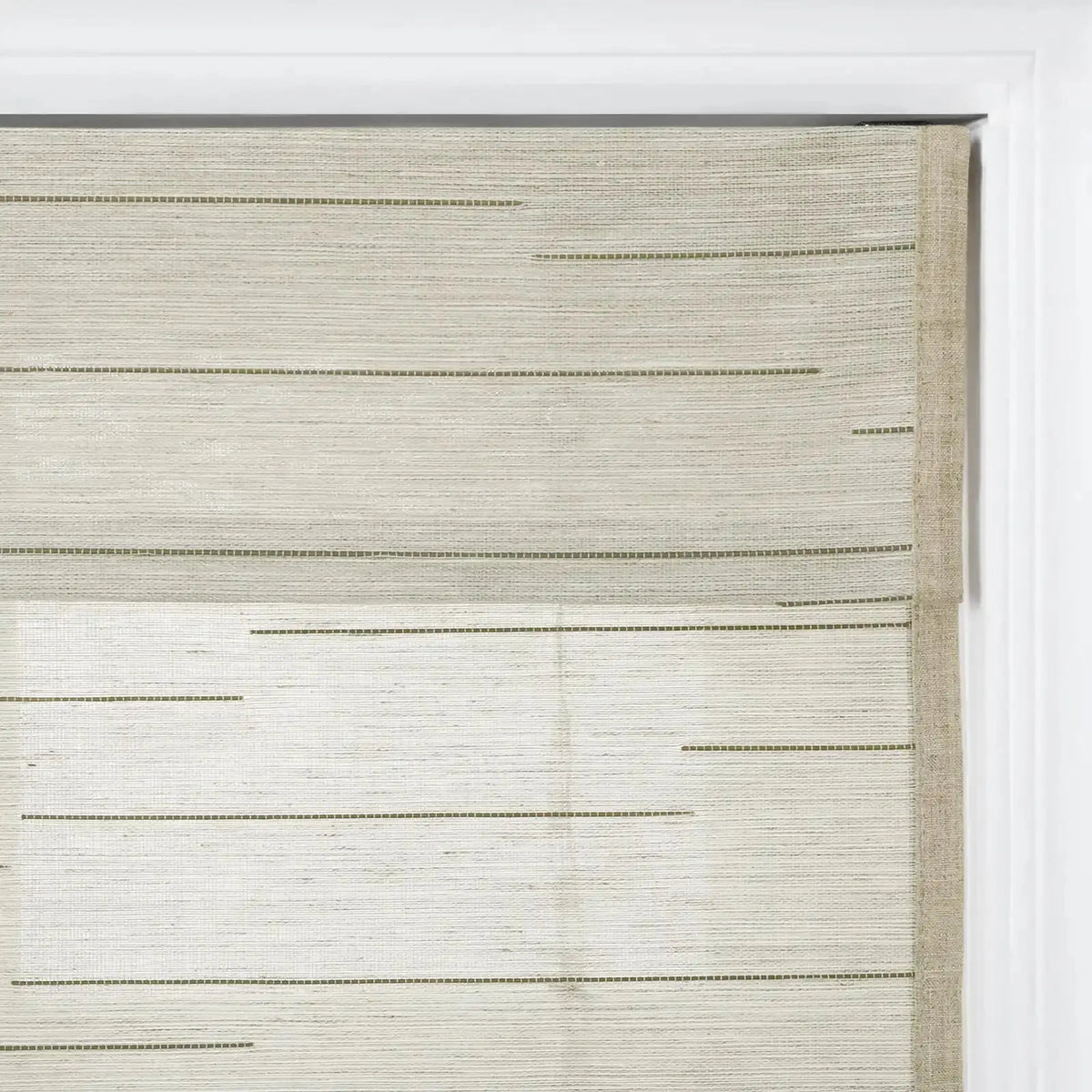 Rae Natural Ramie Bamboo Woven Blinds - Series P