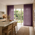 Liz Linen S-fold Curtain with Belt Hook - Lora Track