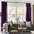 Liz Linen Pleated Curtains