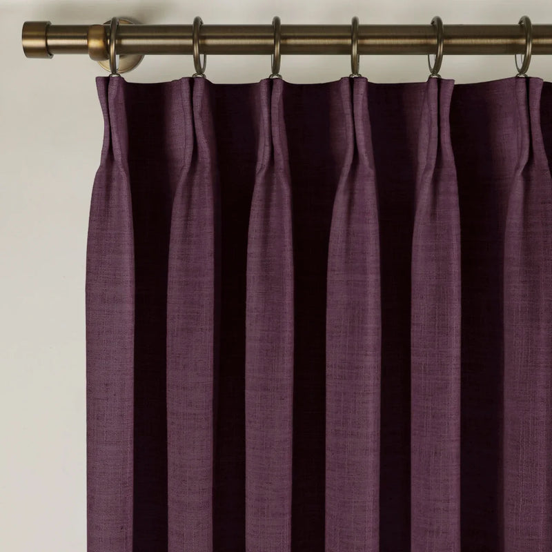 Liz Linen Pleated Curtains