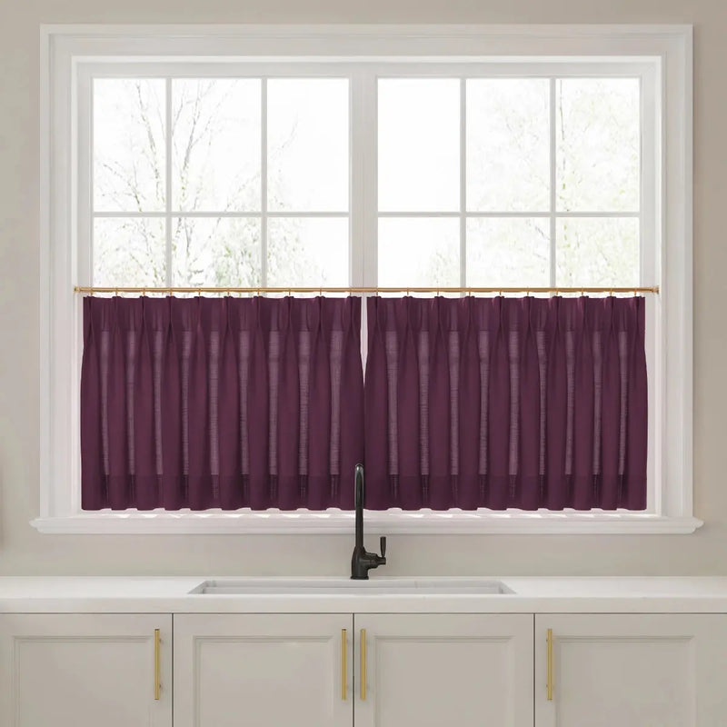 Liz Linen Cafe Curtains