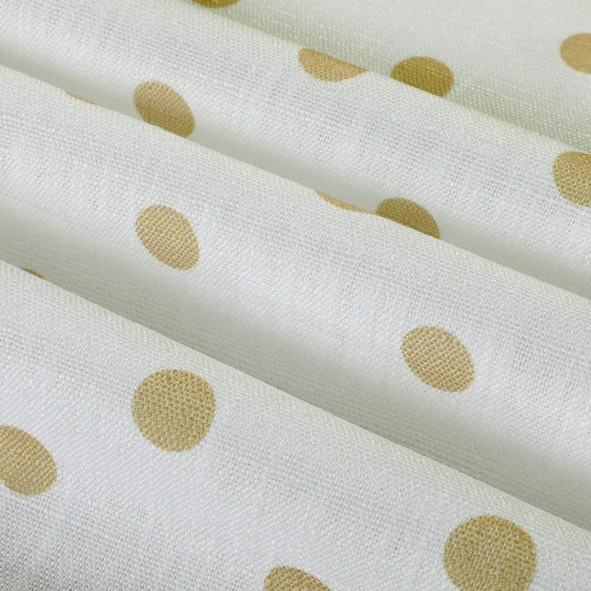 Stefana Silber x TWOPAGES Graphic Printed Linen Blend Pleated Curtains