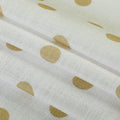 Stefana Silber x TWOPAGES Graphic Printed Linen Blend Pleated Curtains
