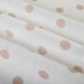 Stefana Silber x TWOPAGES Graphic Printed Linen Blend Pleated Curtains