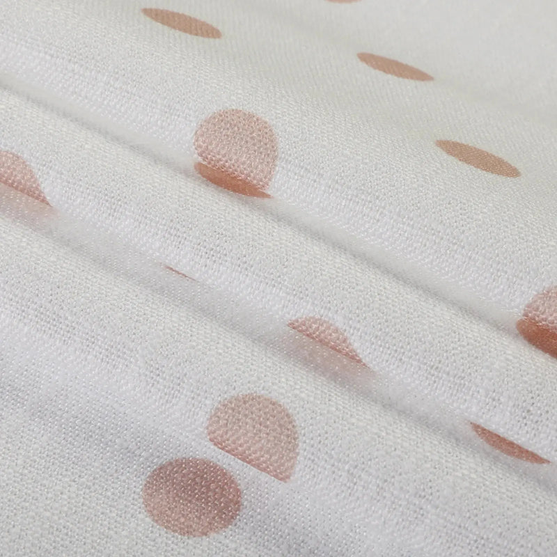 Stefana Silber x TWOPAGES Graphic Printed Linen Blend Pleated Curtains