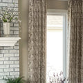 Sara Le x TWOPAGES Vintage Printed Linen Pleated Curtains
