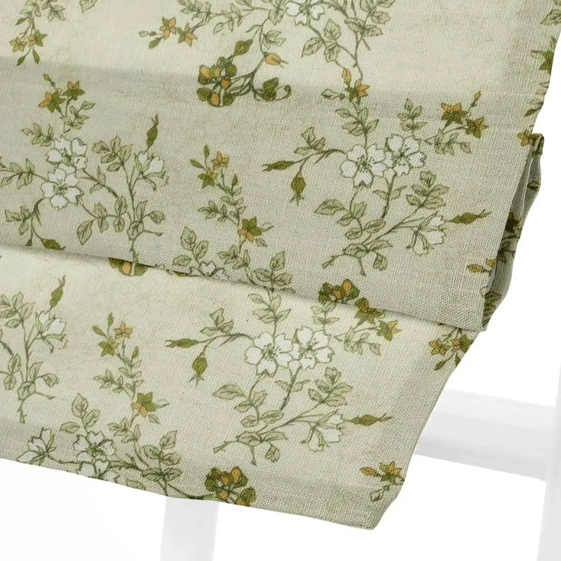 Sara Le x TWOPAGES Printed Linen Roman Blind Cordless