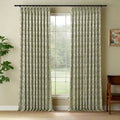 Sara Le x TWOPAGES Vintage Printed Linen Pleated Curtains