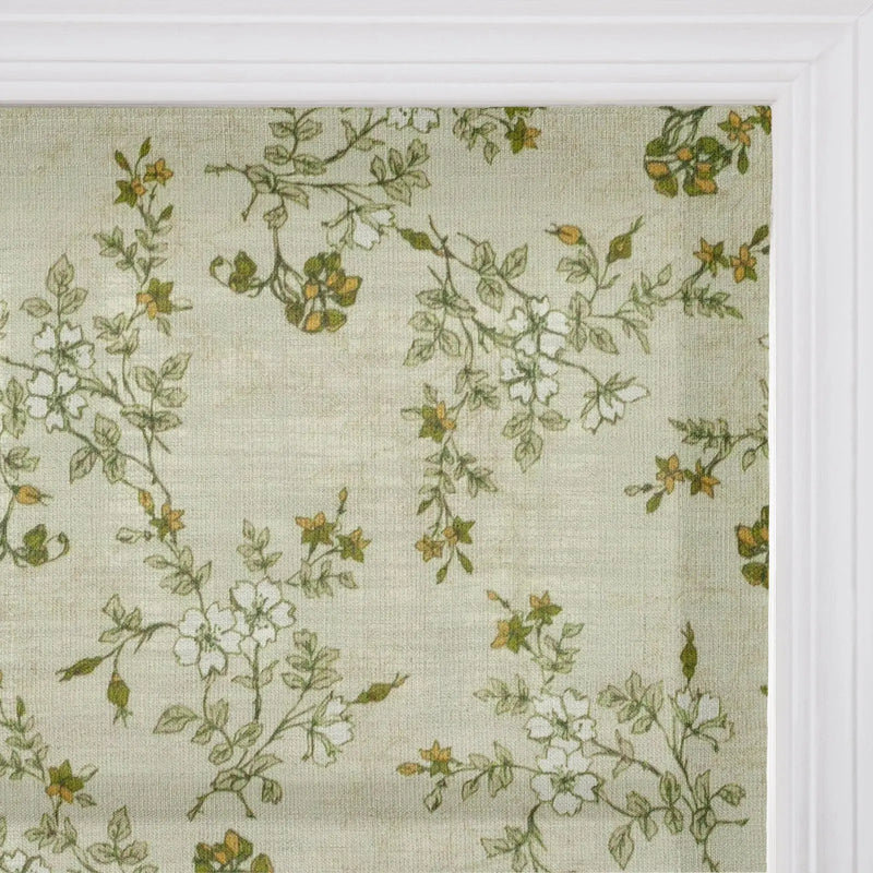 Sara Le x TWOPAGES Printed Linen Roman Blind Cordless