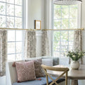 Sara Le x TWOPAGES Vintage Printed Linen Café Curtains