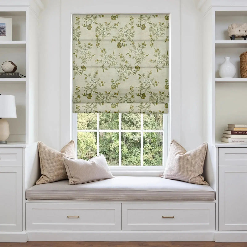 Sara Le x TWOPAGES Printed Linen Roman Blind Cordless