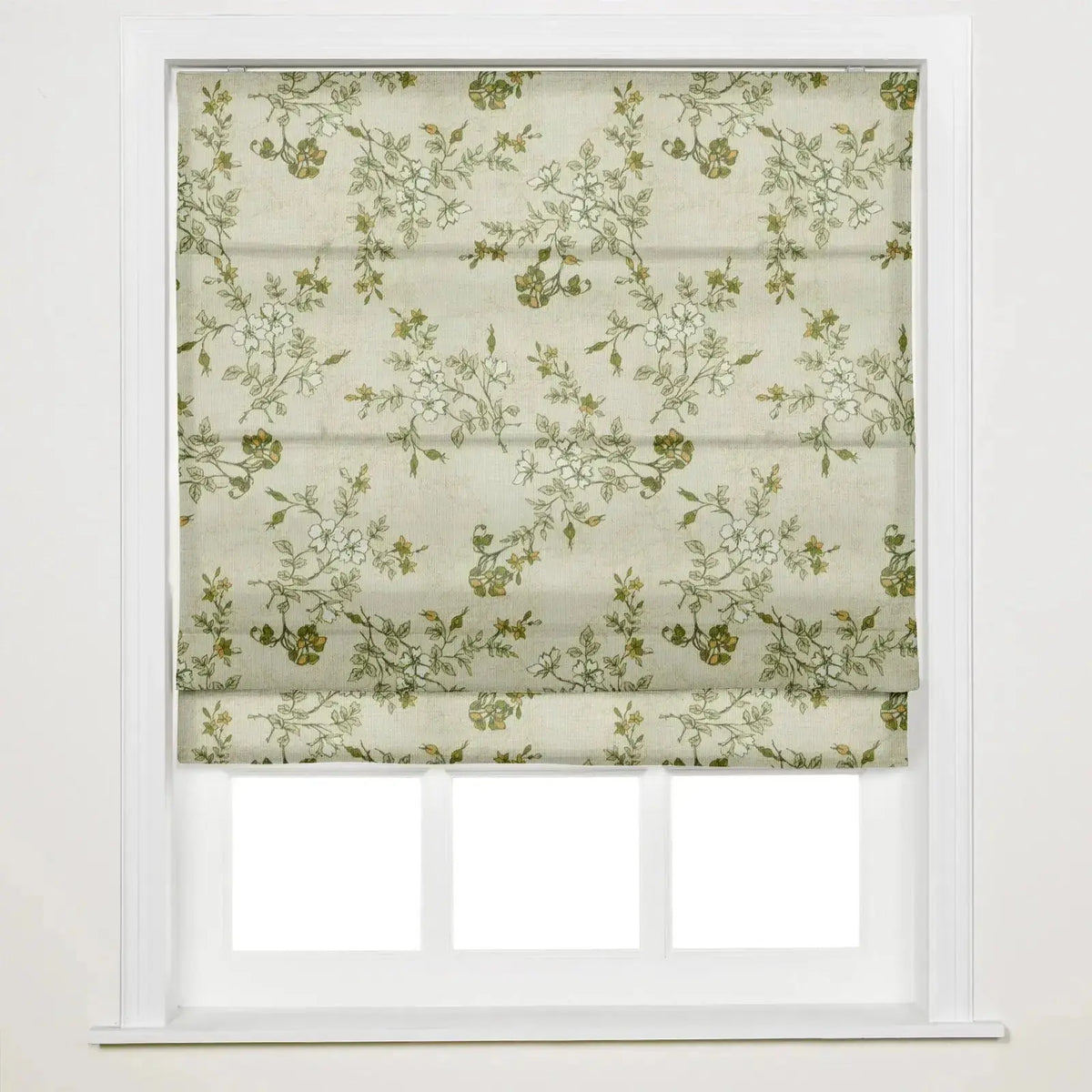 Sara Le x TWOPAGES Printed Linen Roman Blind Cordless