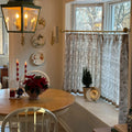 Sara Le x TWOPAGES Vintage Printed Linen Café Curtains