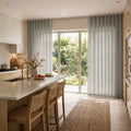 Liz Linen S-fold Curtain with Belt Hook - Lora Track