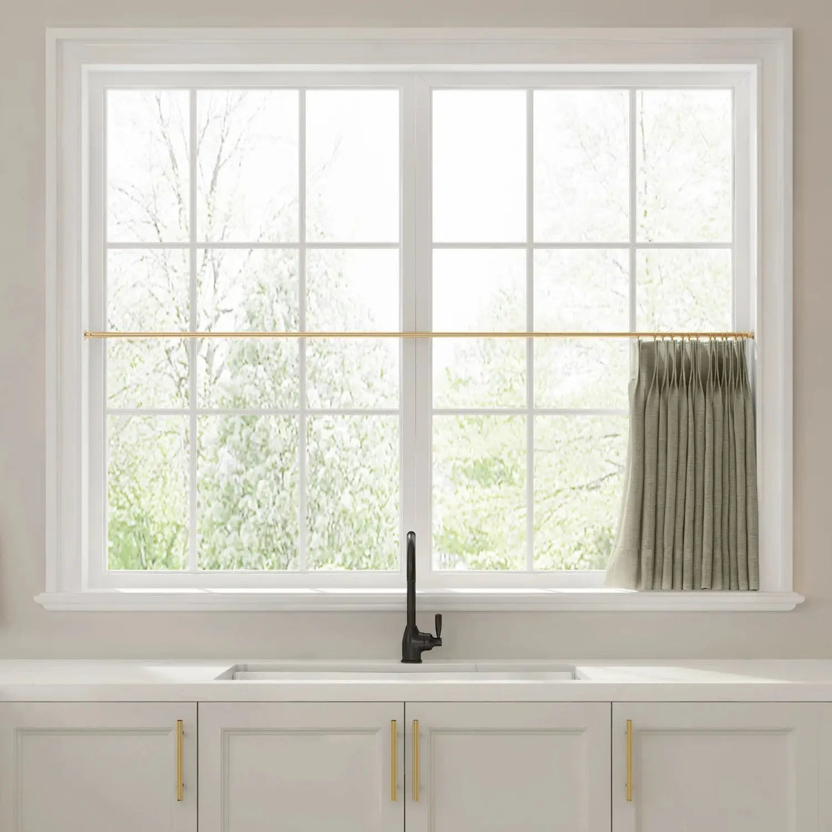 Liz Linen Cafe Curtains