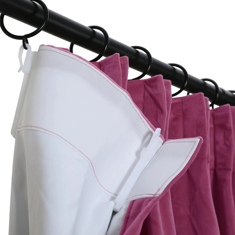 Birkin Velvet Pleated Curtains