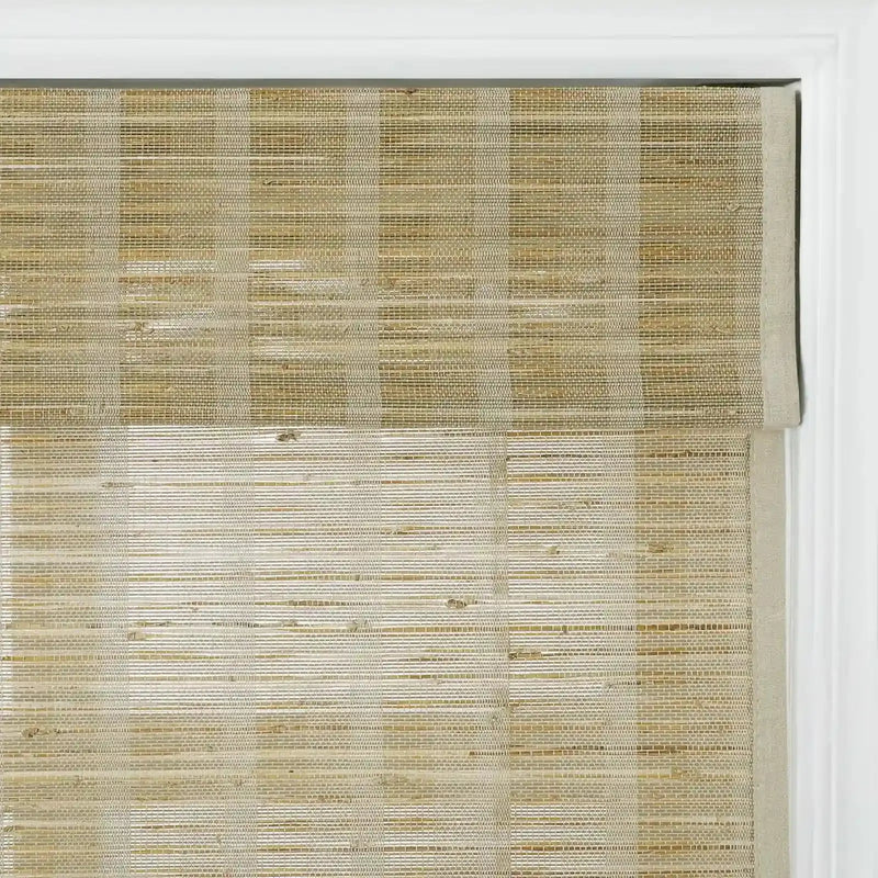 Smart Motorised Window Woven Bamboo Blinds