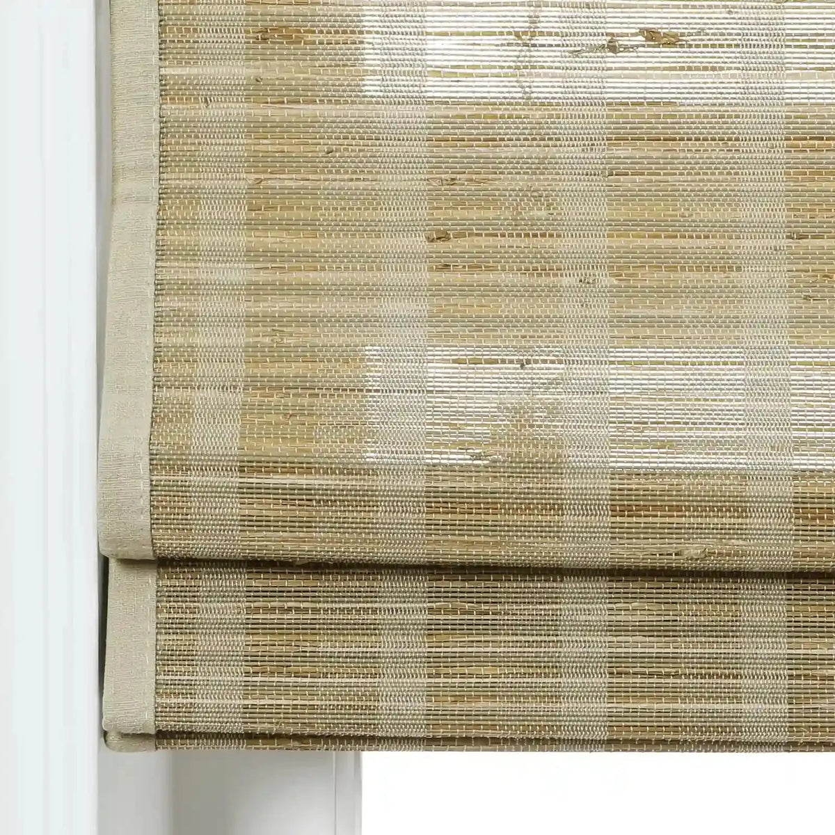 Smart Motorised Window Woven Bamboo Blinds