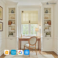 Smart Motorised Window Woven Bamboo Blinds