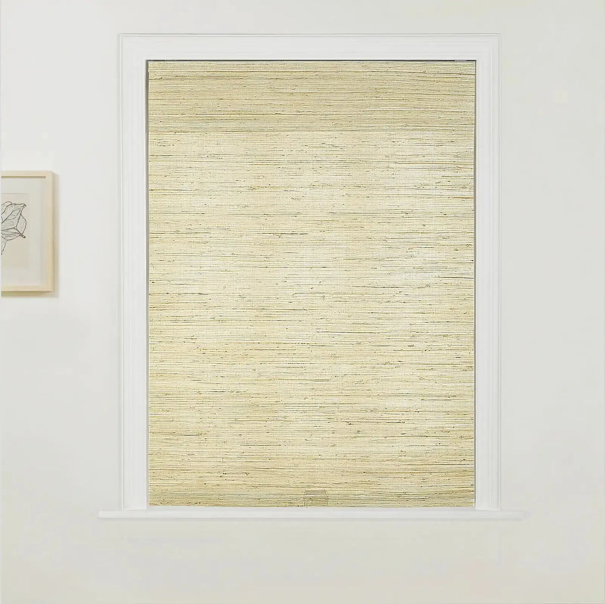 Smart Motorised Window Woven Bamboo Blinds