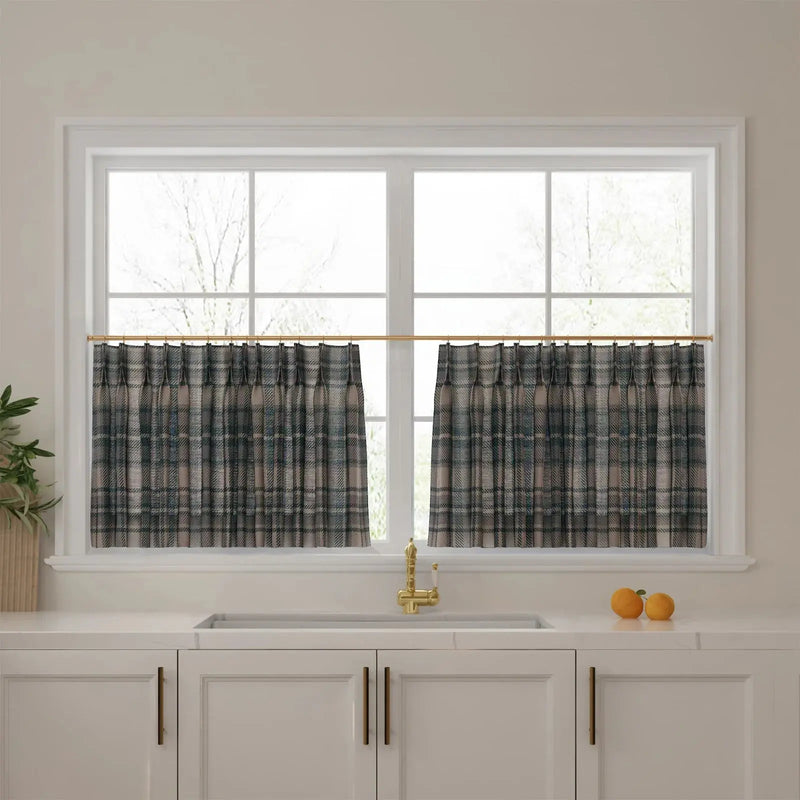Sara Le x TWOPAGES Vintage Printed Linen Café Curtains