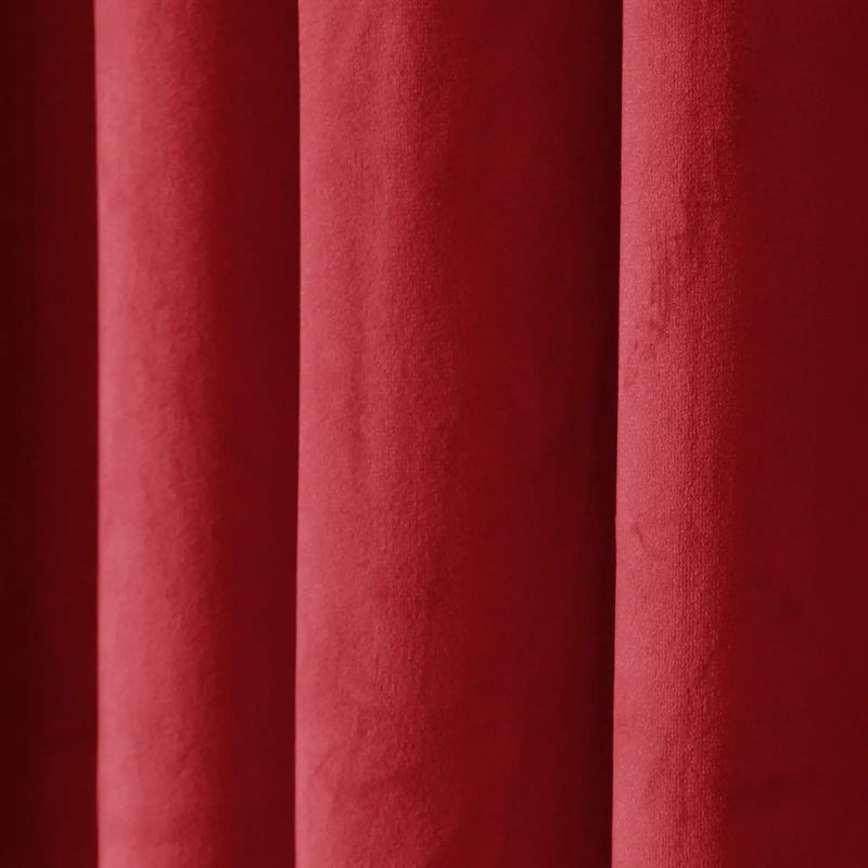 Birkin Velvet Pleated Curtains