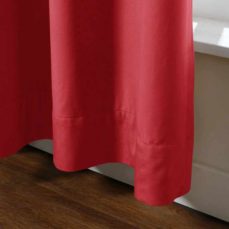 Birkin Velvet Pleated Curtains